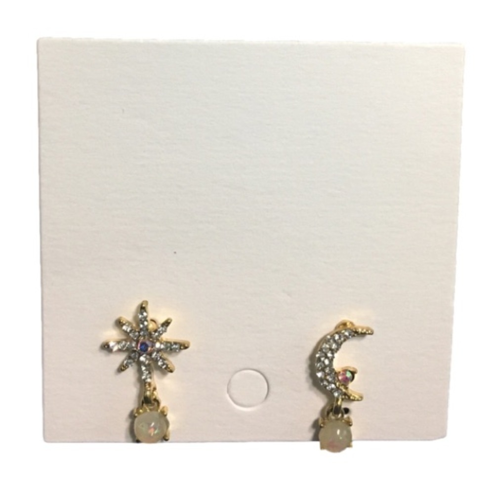 Star‎ AND MOON EARRINGS